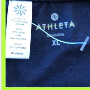 Athleta Navy Bikini Bottoms XL